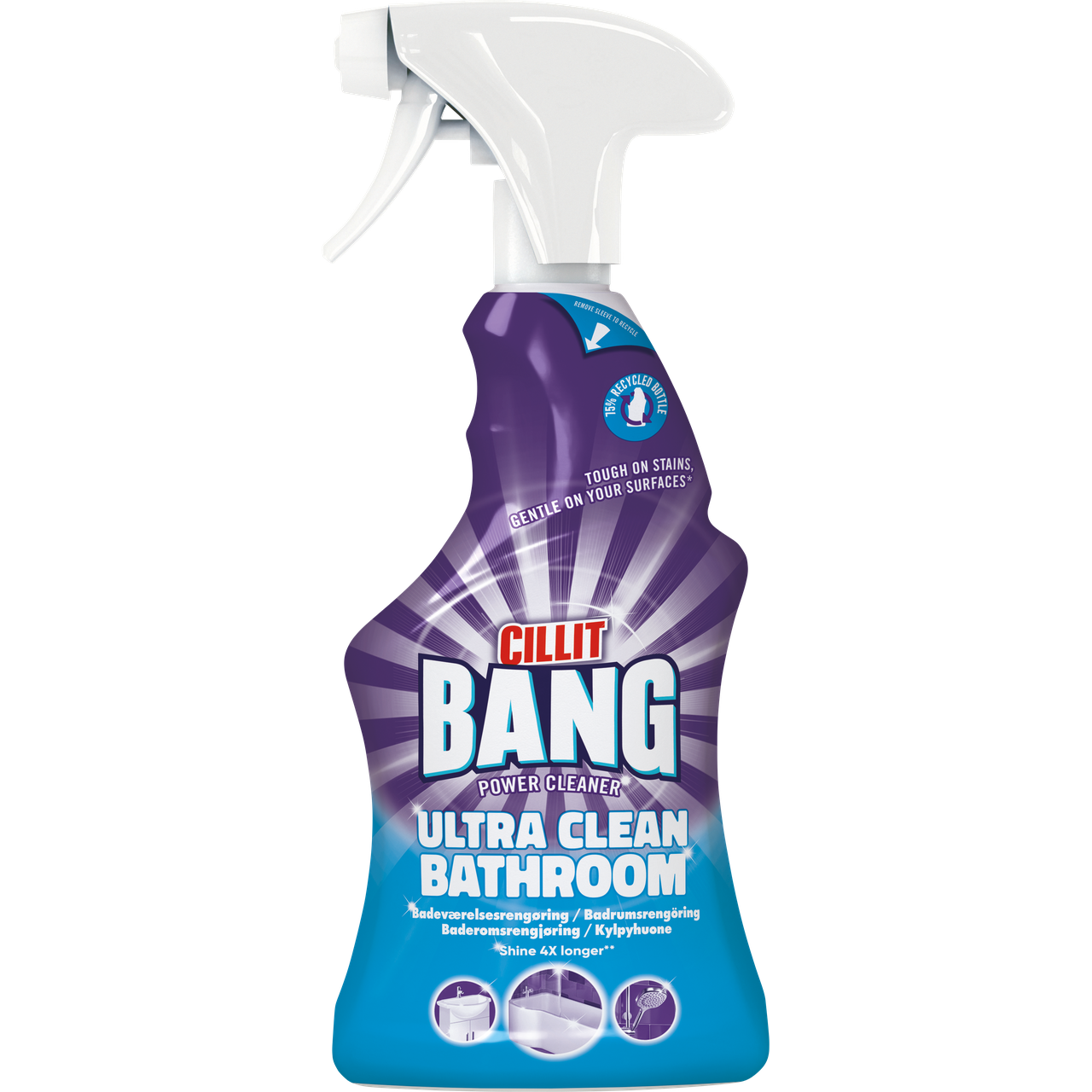 CILLIT BANG ULTRA CLEAN BATHROOM – BADRUMSRENGÖRING 